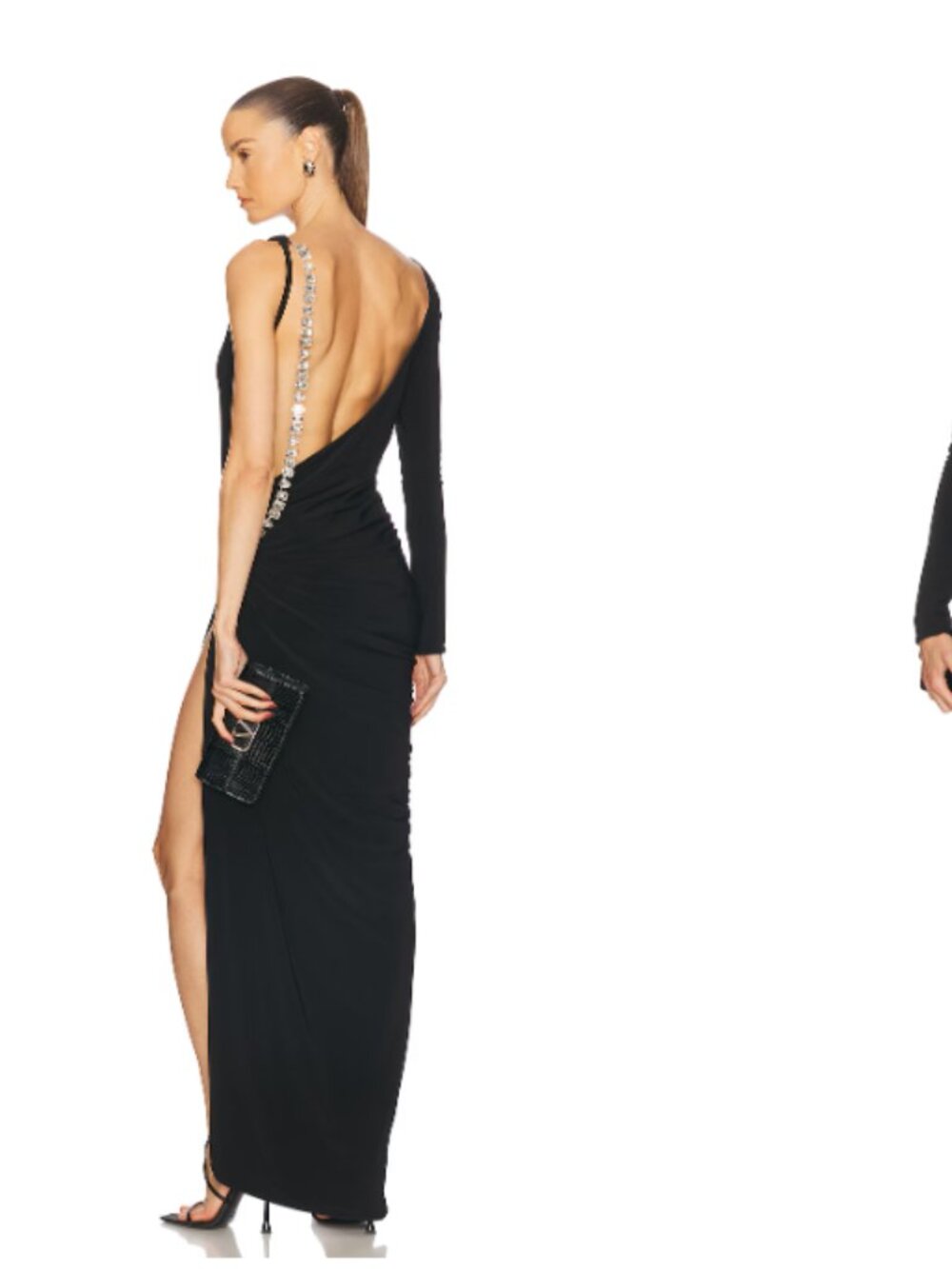 MAY MASHIAH X FWRD Isabella Dress in Black Size	L	$799.00 MSRP